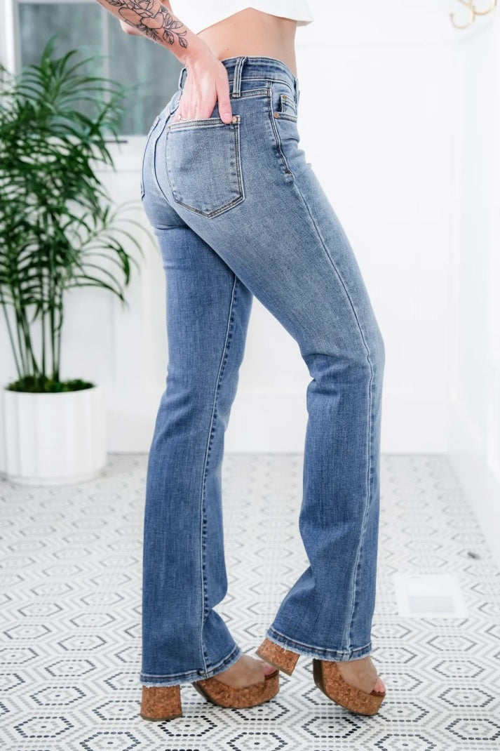 Linden Mode | Stretch Jeans met Hoge Taille