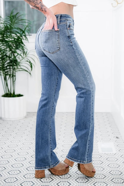 Linden Mode | Stretch Jeans met Hoge Taille