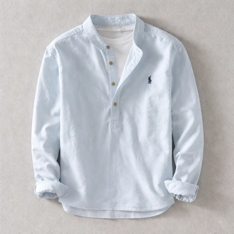 Van Dijkman Mode® | Comfortabel Linnen Overhemd
