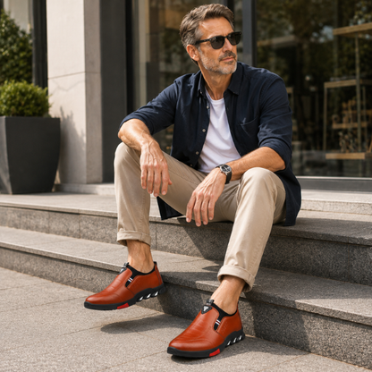 Van Dijkman Mode® | Mavorex Elegante Herenschoenen met Antislipzool
