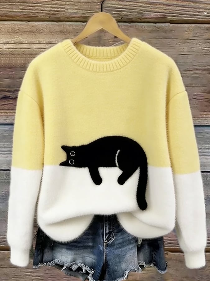 Van Dijkman Mode® | Elegante kattentrui