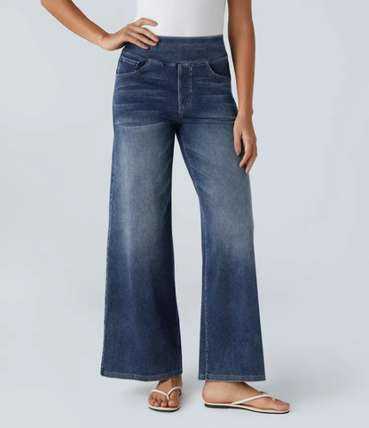 Linden Mode | Comfortabele Jeans met Hoge Taille