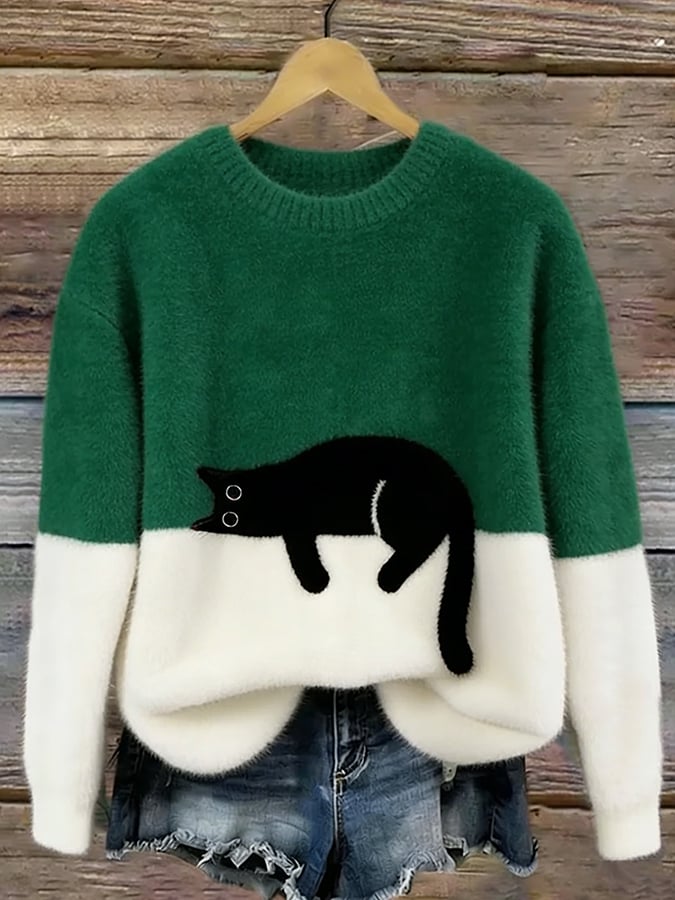 Van Dijkman Mode® | Elegante kattentrui