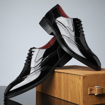 Linden Mode | Wingtip Oxfords met Tijdloze Elegantie