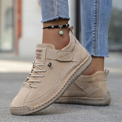 Linden Mode | Orthopedische Sneakers met Brede Neus