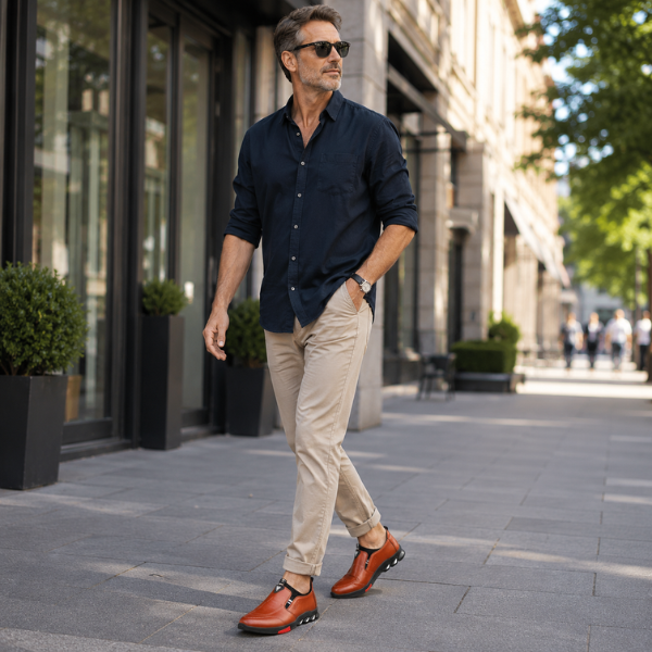 Van Dijkman Mode® | Mavorex Elegante Herenschoenen met Antislipzool