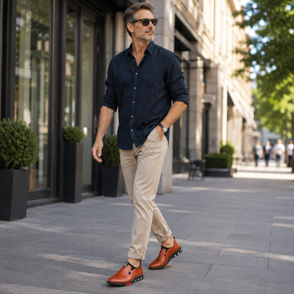 Van Dijkman Mode® | Mavorex Elegante Herenschoenen met Antislipzool