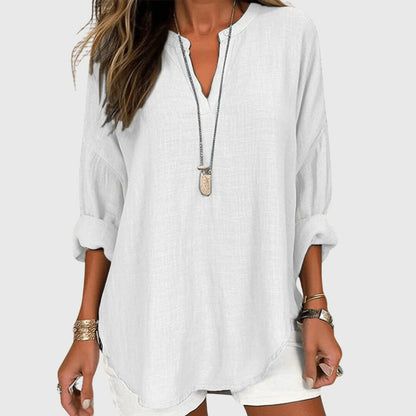 Linden Mode | Lenara Elegante en Luchtige Strandblouse