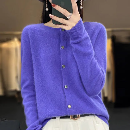 Van Dijkman Mode® | Elegante Knoopjes Cardigan