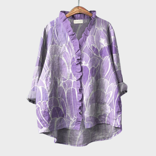 Linden Mode | Blouse met Artistieke Print