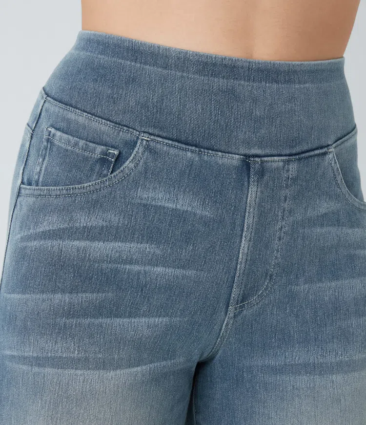 Linden Mode | Comfortabele Jeans met Hoge Taille