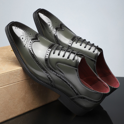 Linden Mode | Wingtip Oxfords met Tijdloze Elegantie