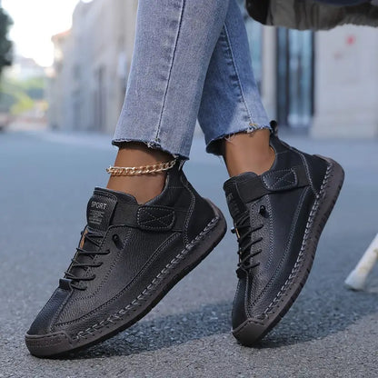 Linden Mode | Orthopedische Sneakers met Brede Neus