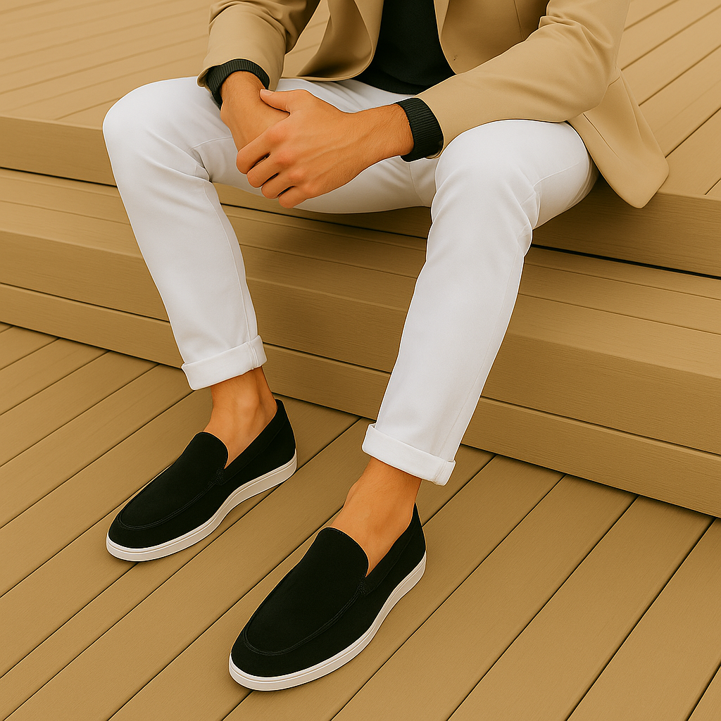 Linden Mode | Elegante Suède Loafers