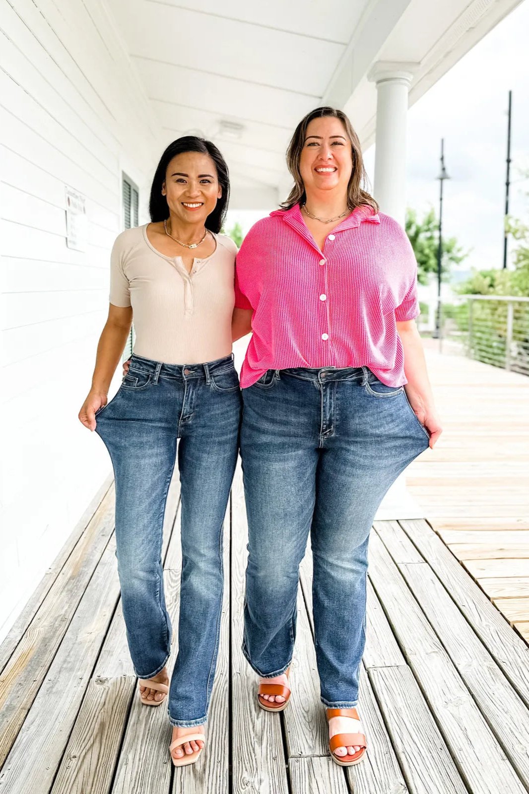 Linden Mode | Stretch Jeans met Hoge Taille