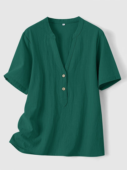 Van Dijkman Mode® | Elegante V-Hals Blouse