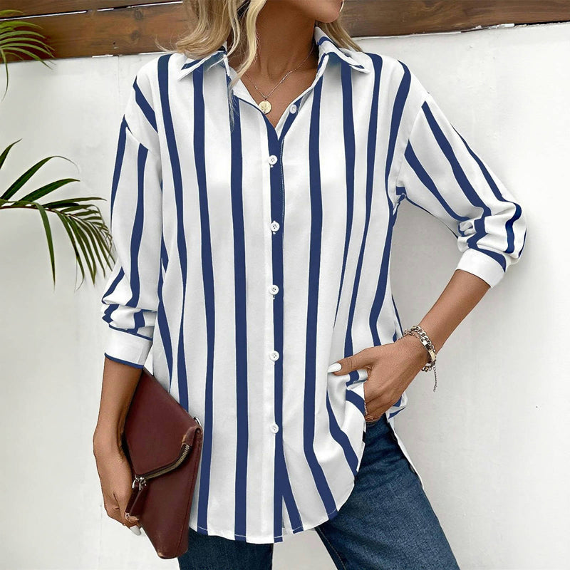 Linden Mode | Blouse met Klassieke Strepen
