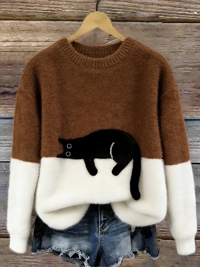 Van Dijkman Mode® | Elegante kattentrui