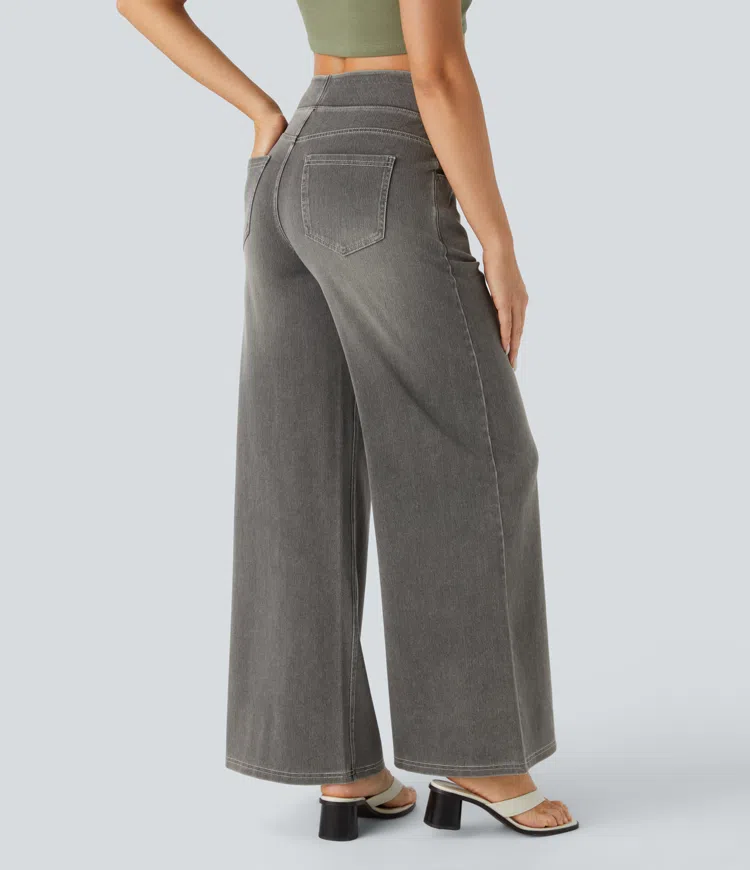 Linden Mode | Comfortabele Jeans met Hoge Taille