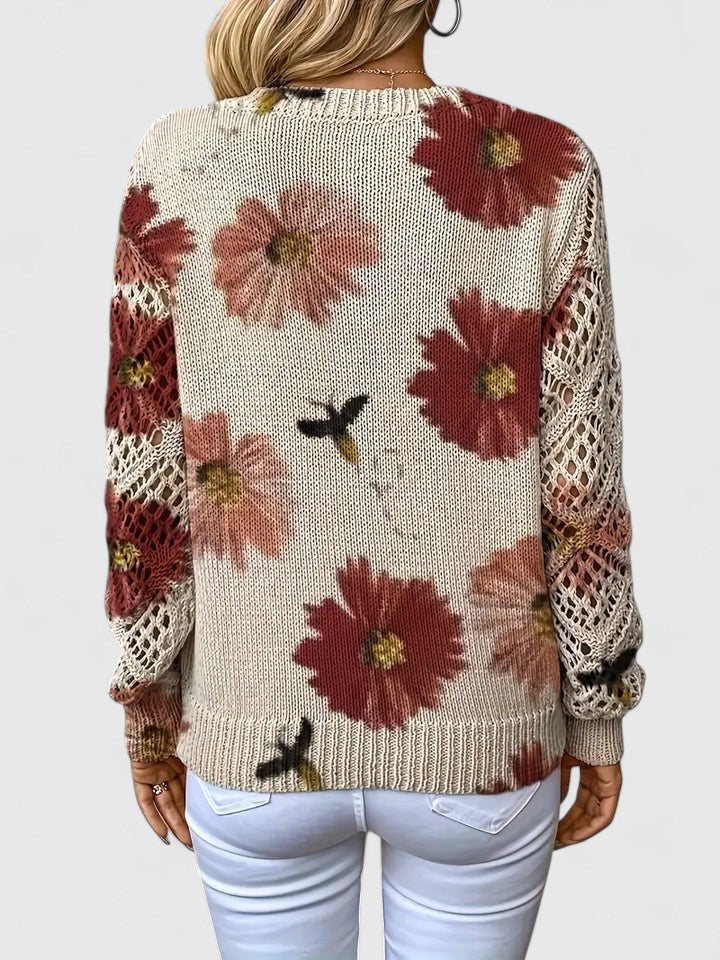 Van Dijkman Mode® | Elegante Bloementrui
