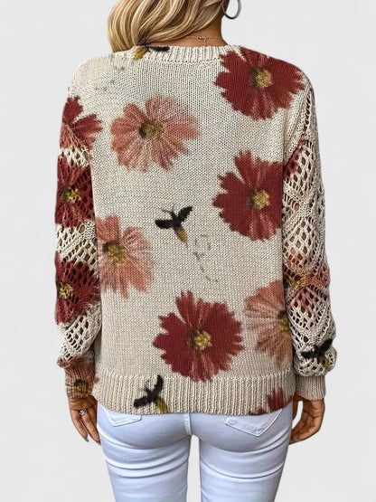 Van Dijkman Mode® | Elegante Bloementrui