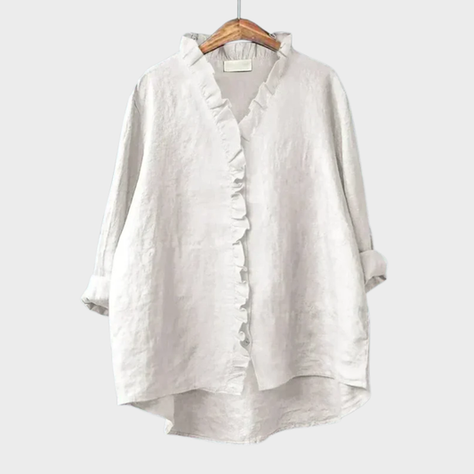 Linden Mode | Blouse met Subtiel Kleurenpalet