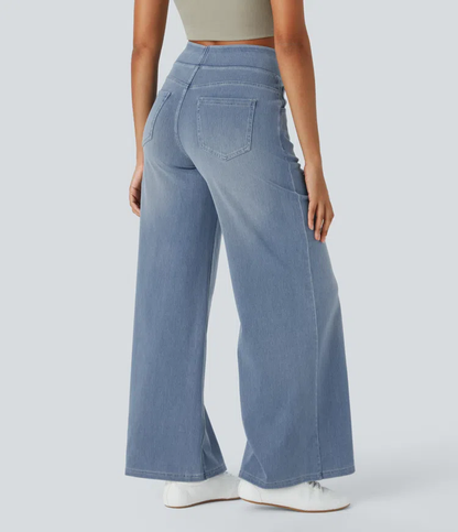 Linden Mode | Comfortabele Jeans met Hoge Taille