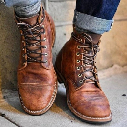 Linden Mode | Heren Enkellaarsjes met Wintercomfort