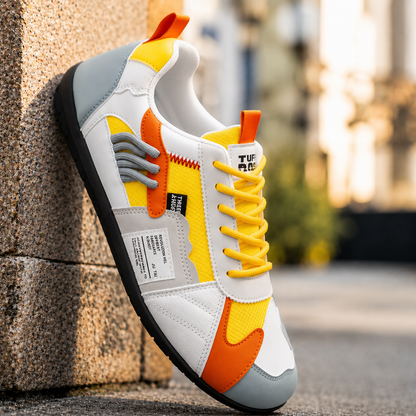 Van Dijkman Mode® | Kleurrijke Retro Sneaker