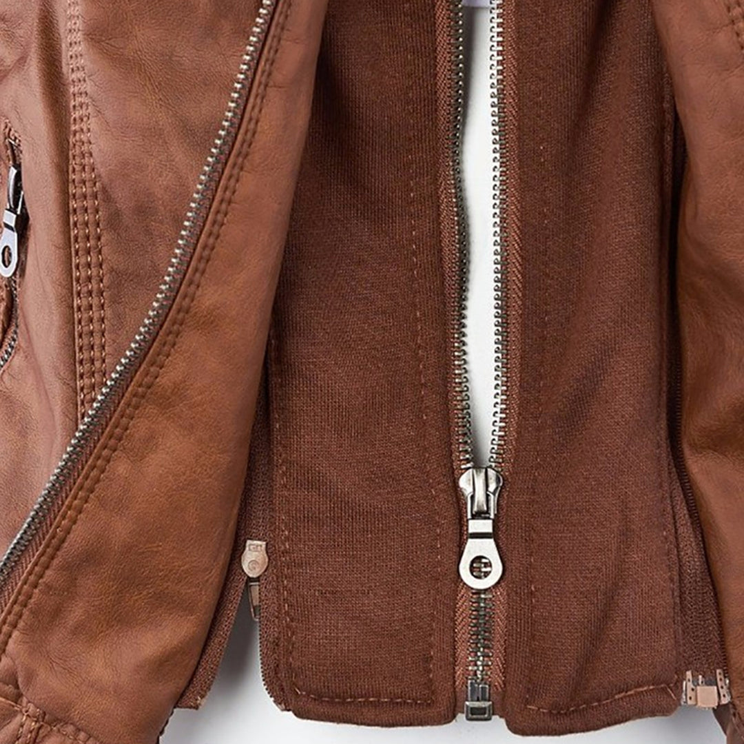 Linden Mode | Leren Damesjas