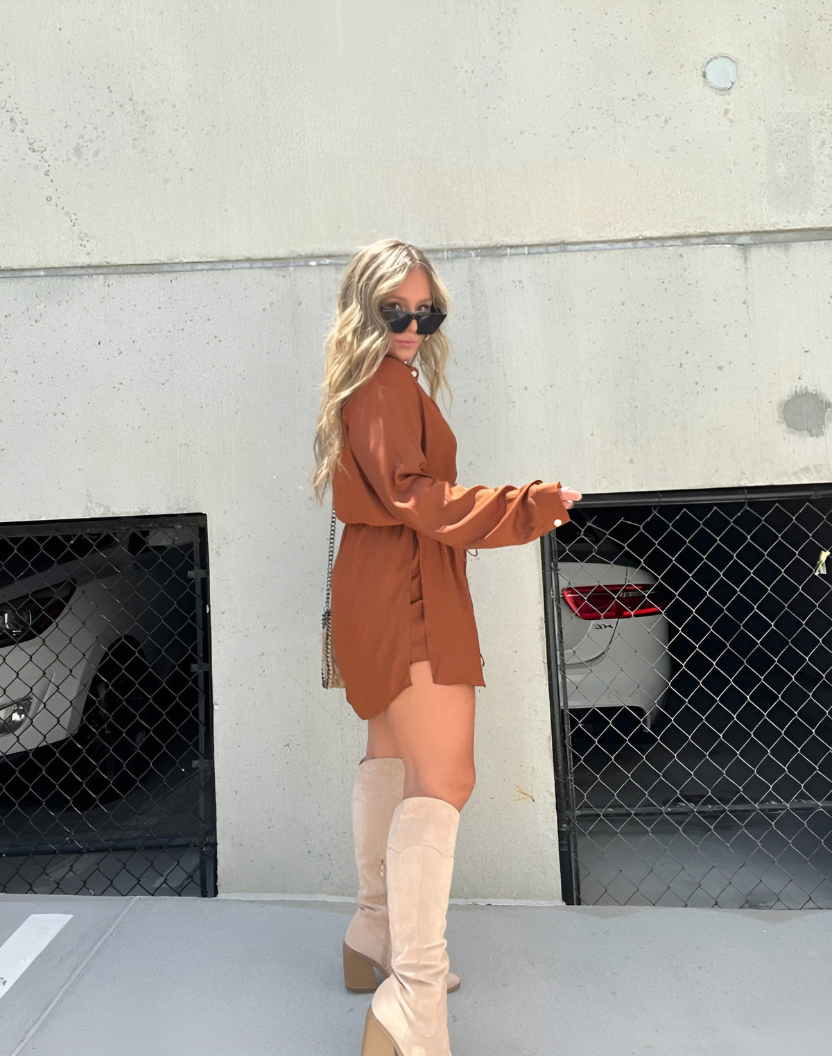Van Dijkman Mode® | Trendy Satijnen Romper Jurk
