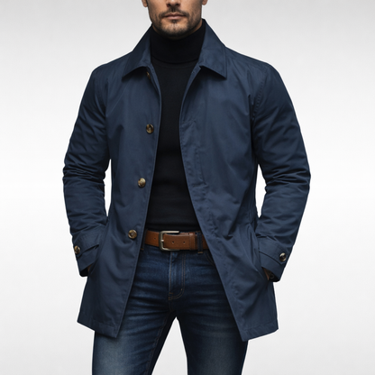 Linden Mode | Comfortabele Heren Trenchcoat