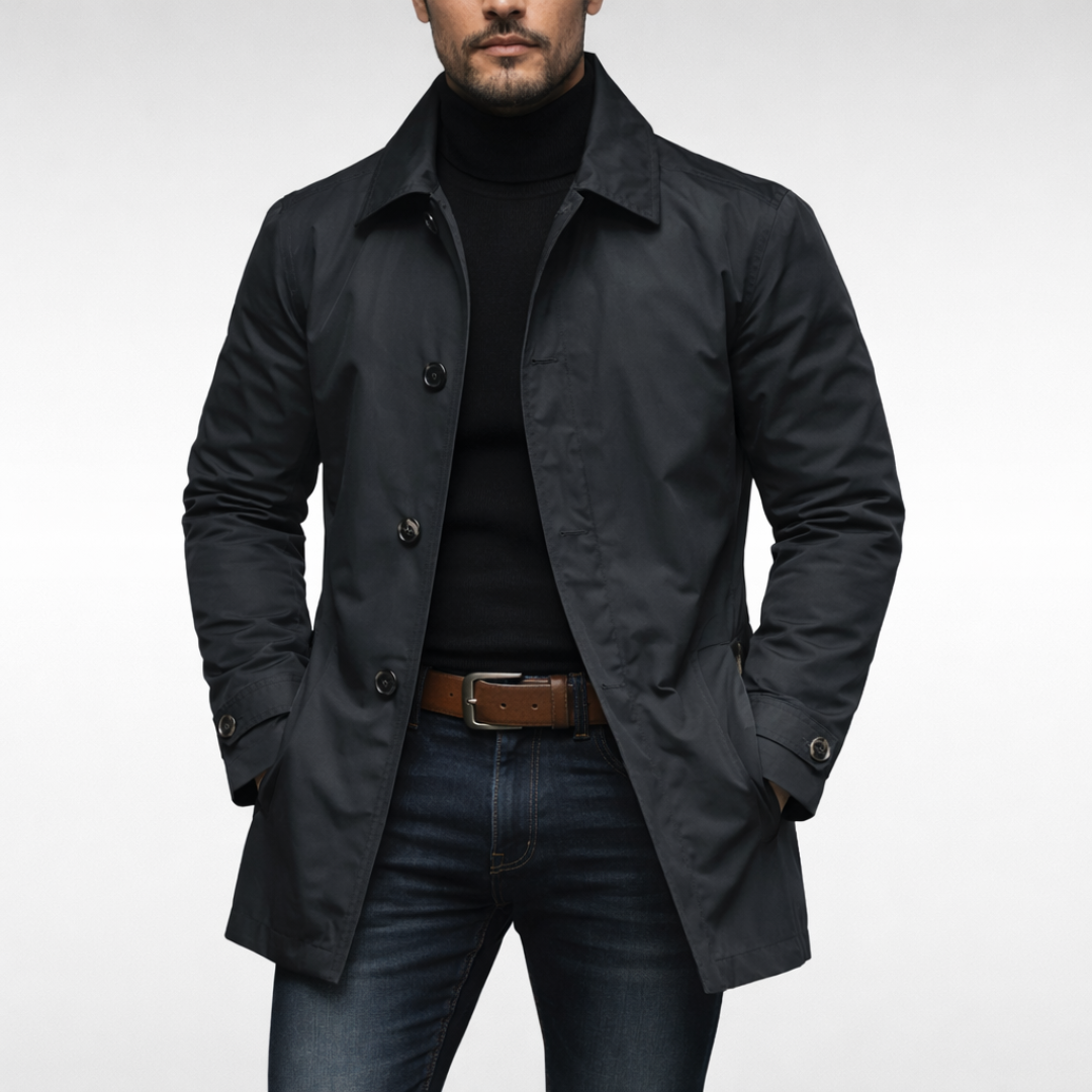 Linden Mode | Comfortabele Heren Trenchcoat