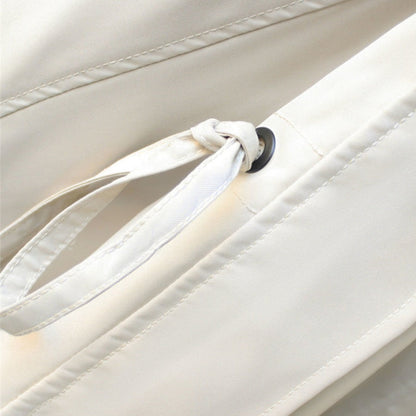 Linden Mode | Moderne Tweekleurige Trenchcoat