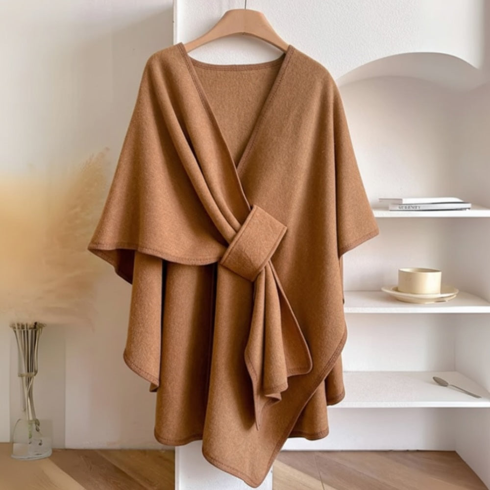 Van Dijkman Mode® | Poncho met Franjes
