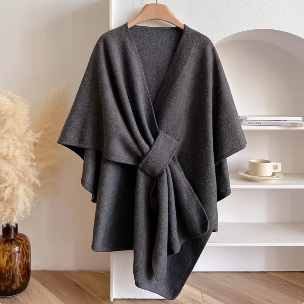 Van Dijkman Mode® | Poncho met Franjes