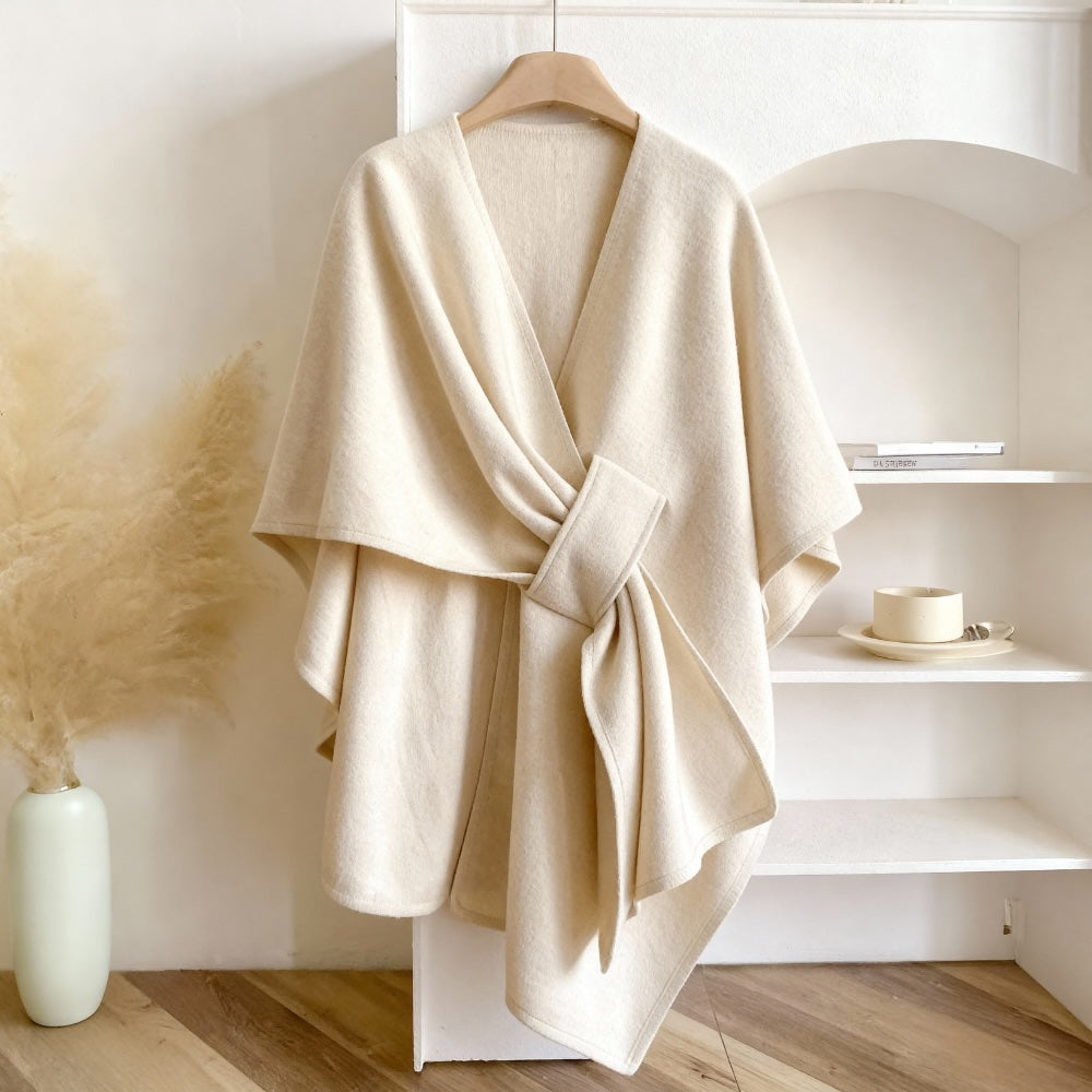 Van Dijkman Mode® | Poncho met Franjes