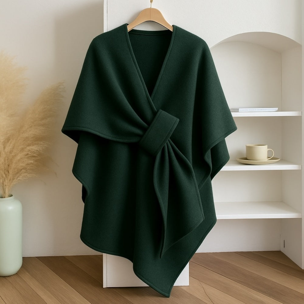 Van Dijkman Mode® | Poncho met Franjes
