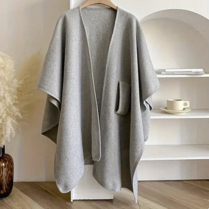 Van Dijkman Mode® | Poncho met Franjes