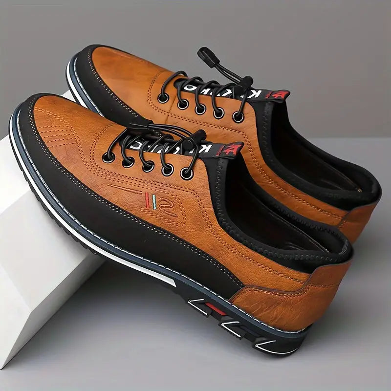 Linden Mode | Orthopedische Herenschoenen met Oxford Look