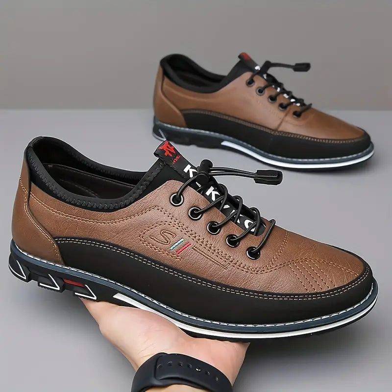 Linden Mode | Orthopedische Herenschoenen met Oxford Look