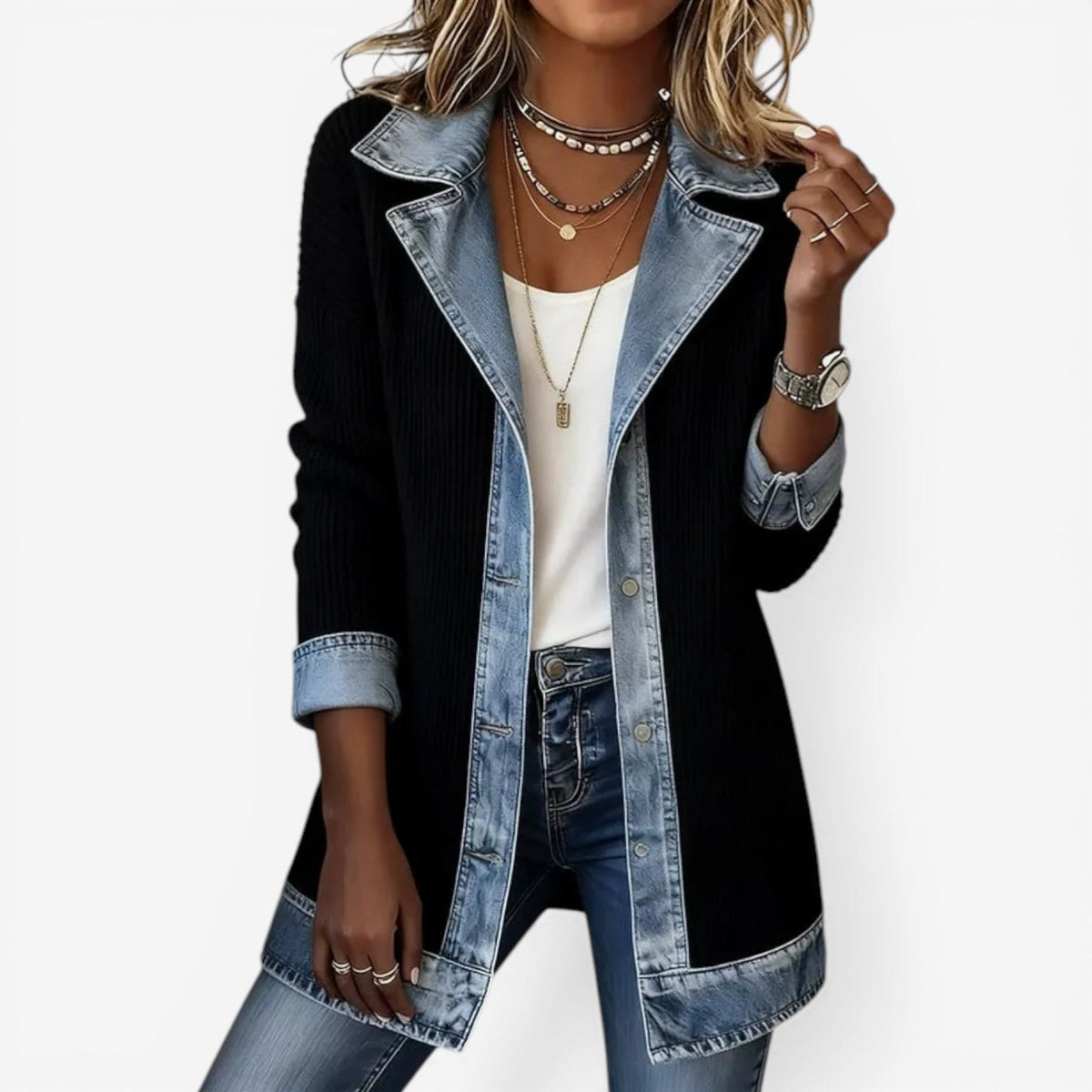 Van Dijkman Mode® | Comfortabel denimjack