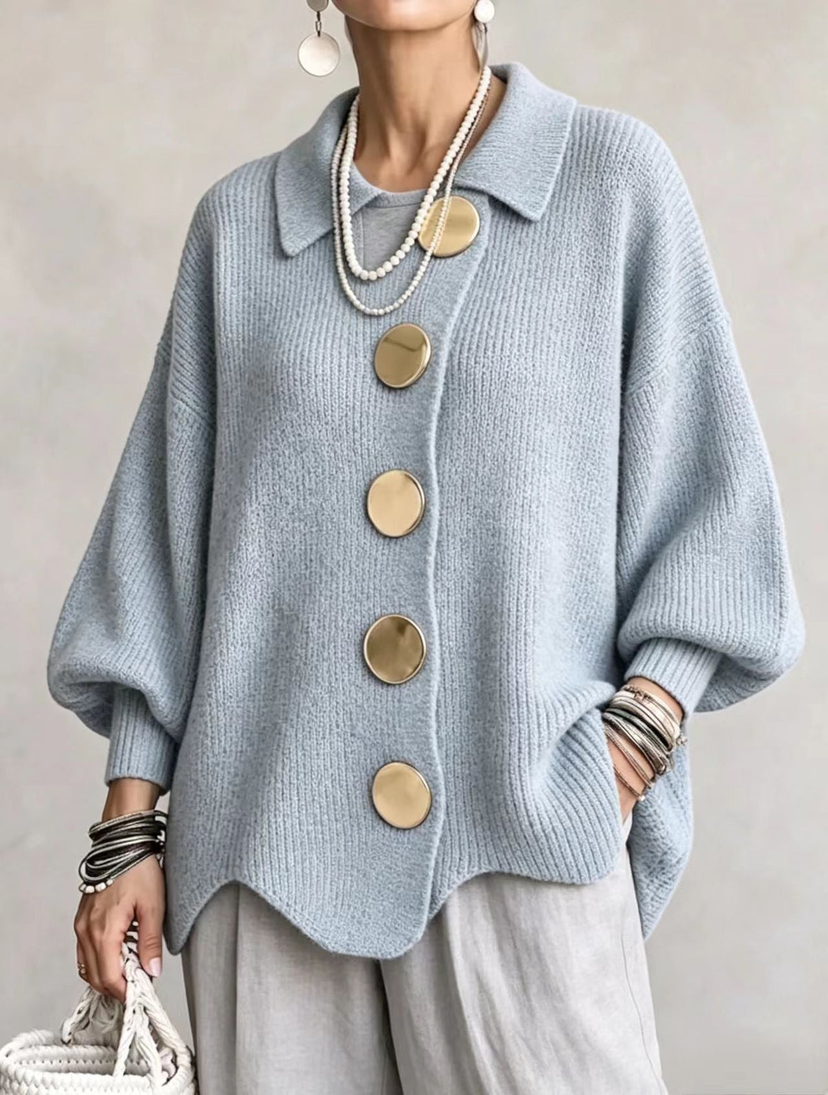 Van Dijkman Mode® | Oversized Cardigan
