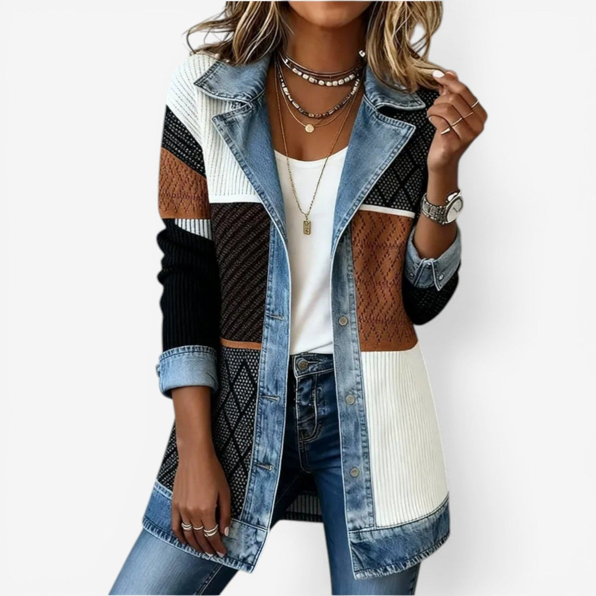 Van Dijkman Mode® | Comfortabel denimjack