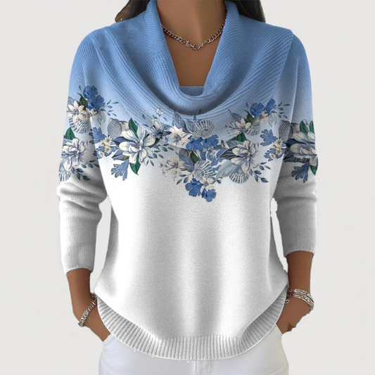 Linden Mode | Alora bloemen trui