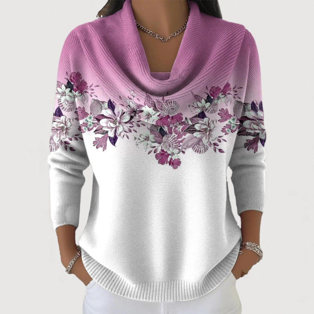 Linden Mode | Alora bloemen trui