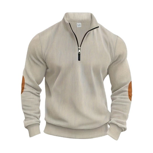 Linden Mode | Half-Zip Trui met Retro Uitstraling