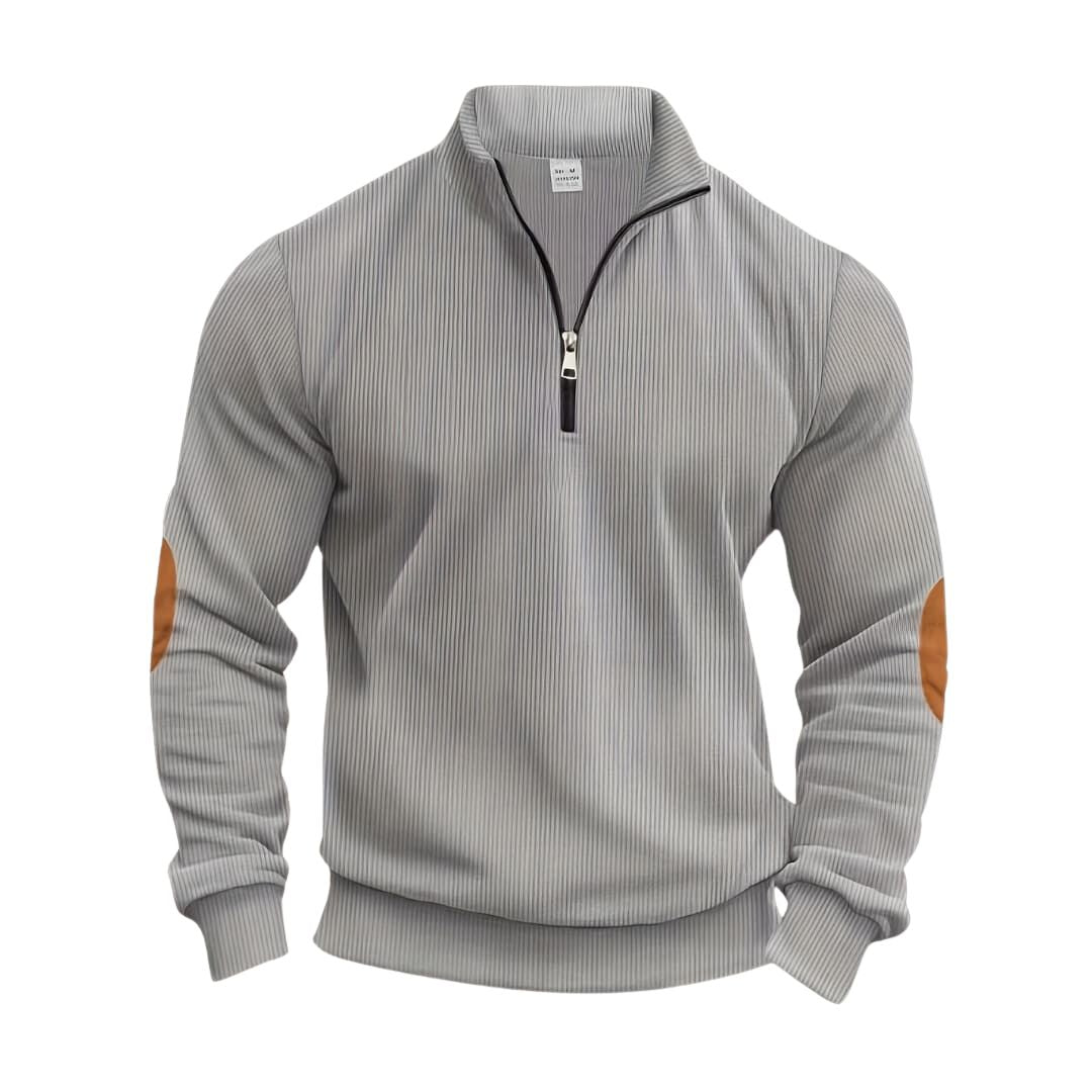 Linden Mode | Half-Zip Trui met Retro Uitstraling
