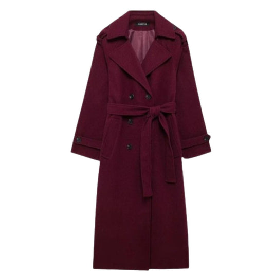 Linden Mode | Classy Burgundy Jas