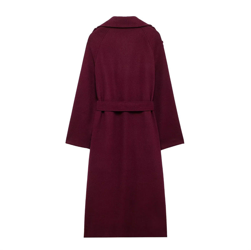 Linden Mode | Classy Burgundy Jas